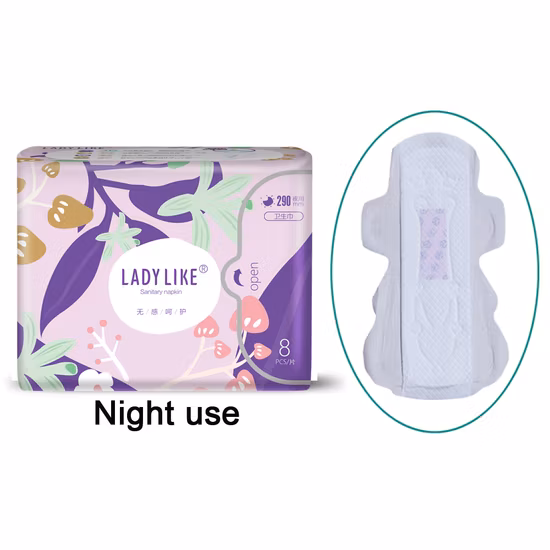 Angel Moon Sanitary Pad 4 Star Sanitary Pad Panty Liners Cotton with Mint Women Pads Radiant